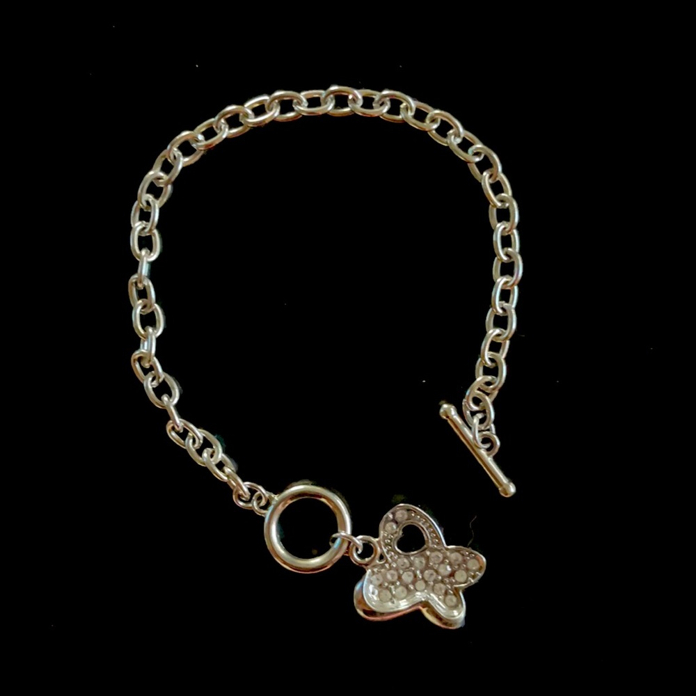 Silver Butterfly Bracelet
